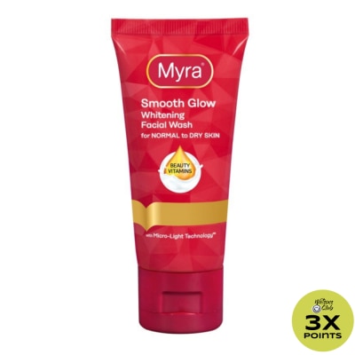 MYRA E Smooth Glow Whitening Facial Wash 50ml