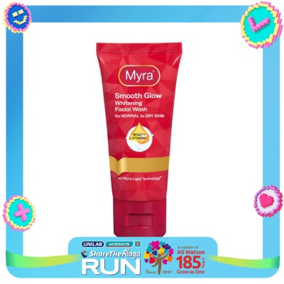 MYRA E Smooth Glow Whitening Facial Wash 50ml