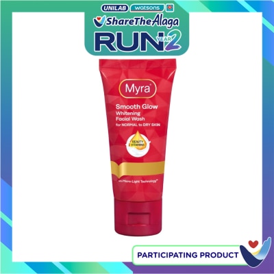 MYRA E Smooth Glow Whitening Facial Wash 50ml image