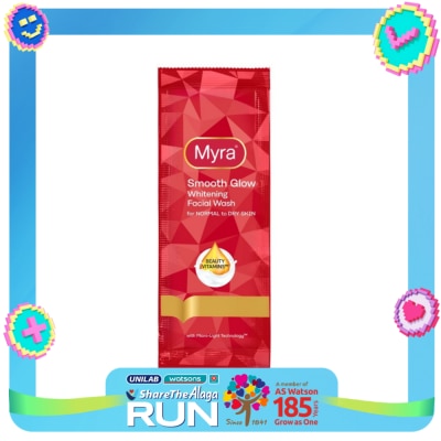 MYRA E Smooth Glow Whitening Facial Wash 10ml