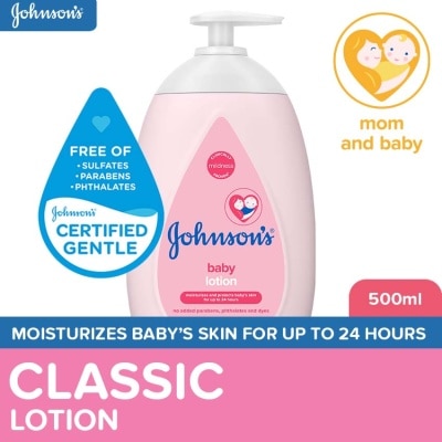 JOHNSONS BABY Johnson's Baby Lotion 500ml - Lotion for Baby, Kids, Baby Essentials, Baby Care, Baby Body Lotion