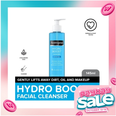 NEUTROGENA Hydro Boost Water gel cleanser 145 ML image