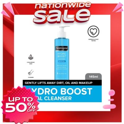 NEUTROGENA Hydro Boost Water gel cleanser - 145 ML