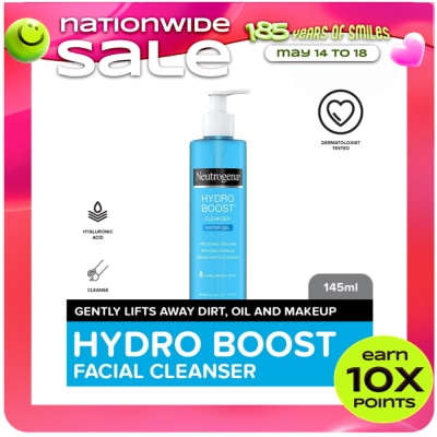NEUTROGENA - Hydro Boost Water gel cleanser - 145 ML