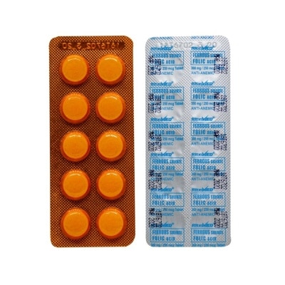 RITEMED Ferrous sulfate + Folic acid 1 Tablet