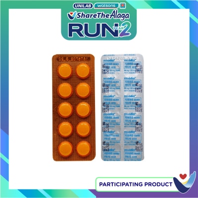 RITEMED Ferrous sulfate + Folic acid 1 Tablet image