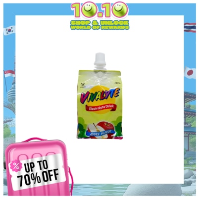 VIVALYTE Sodium 230mg Potassium 200mg Total Carbohydrates 5g Sugar 4g Apple Flavor Bottle 250mL