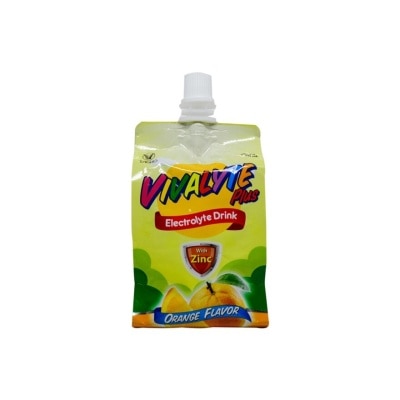 VIVALYTE Sodium 230mg Potassium 200mg Total Carbohydrates 5g Sugar 4g Orange Flavor Bottle 250mL