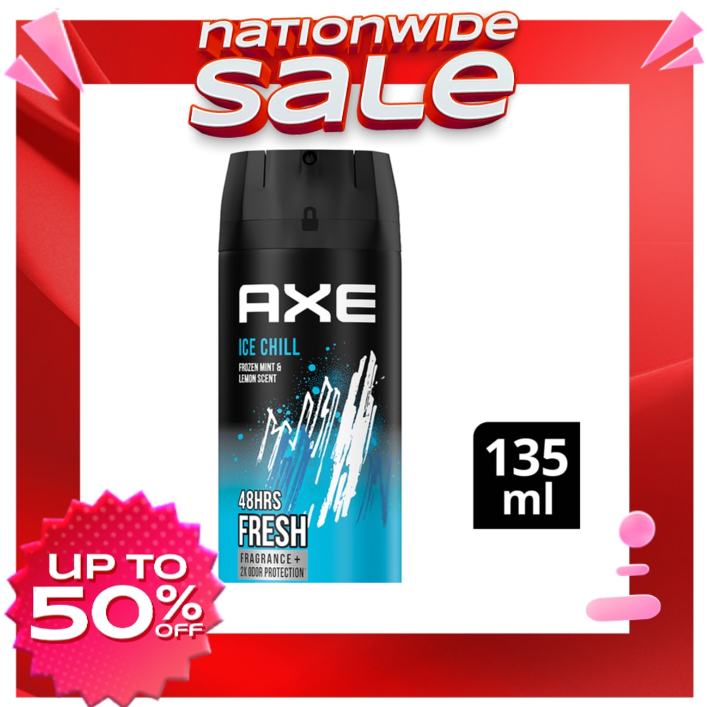 Axe Body Spray Ice Chill 135ML