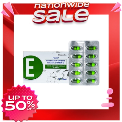 PHAREX Pharex Vitamin E  1 Tablet
