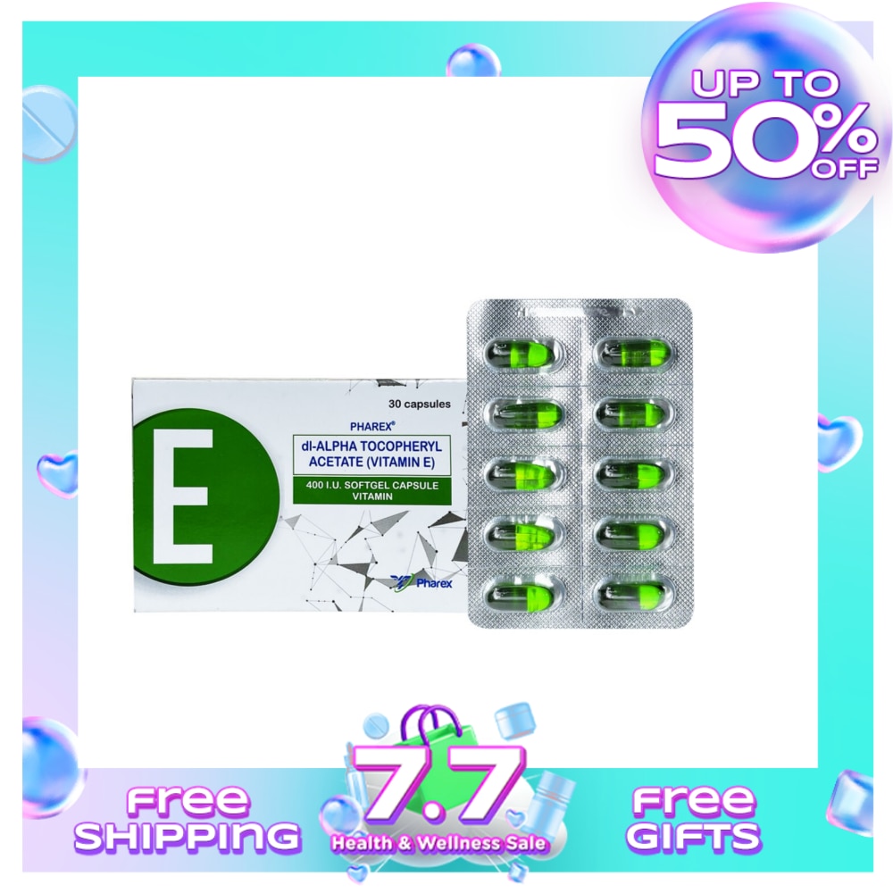 Pharex Vitamin E  1 Tablet