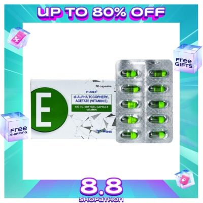 PHAREX Pharex Vitamin E  1 Tablet