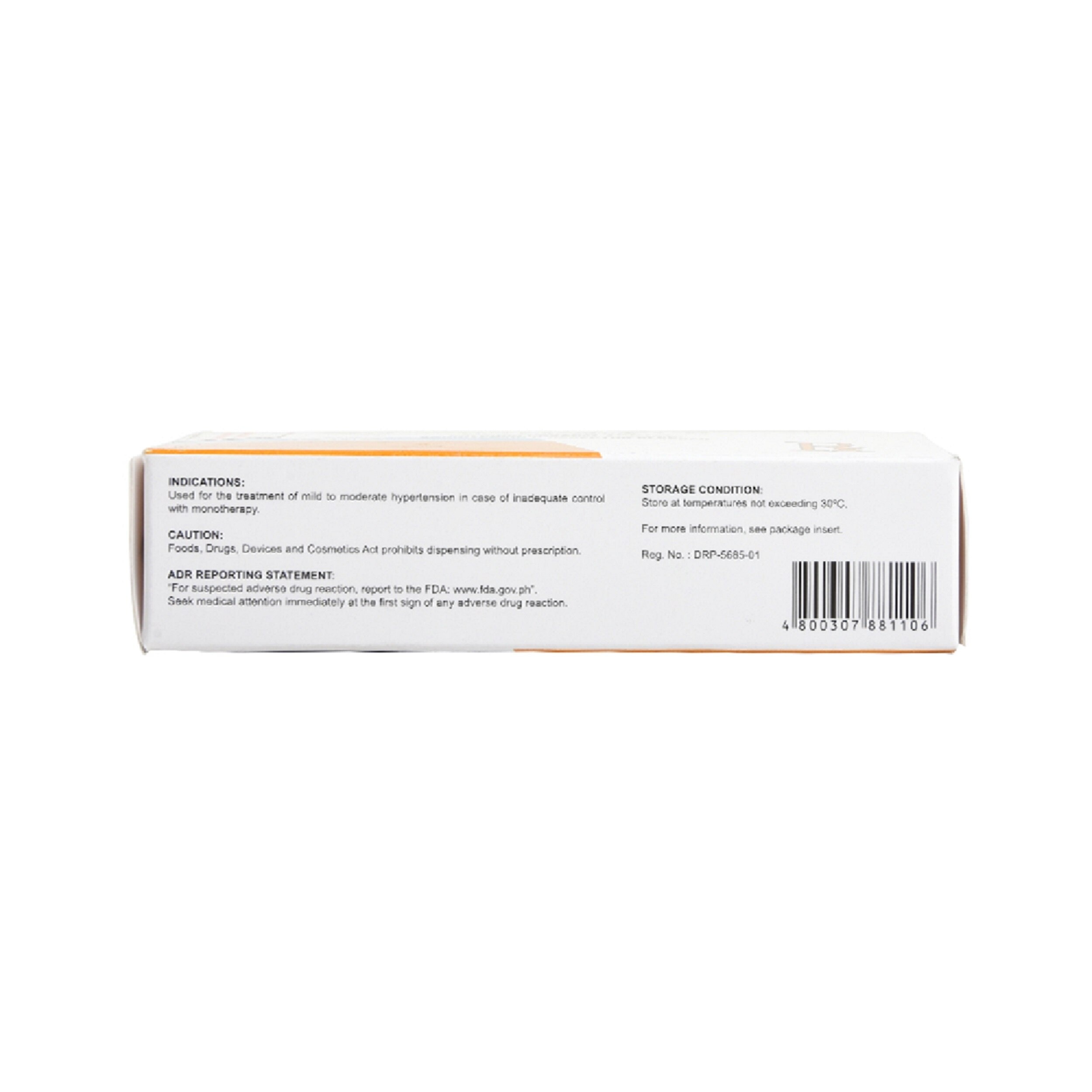 Amlodipine + Losartan 5mg/50 mg 1 Filmcoated Tablet [PRESCRIPTION REQUIRED]