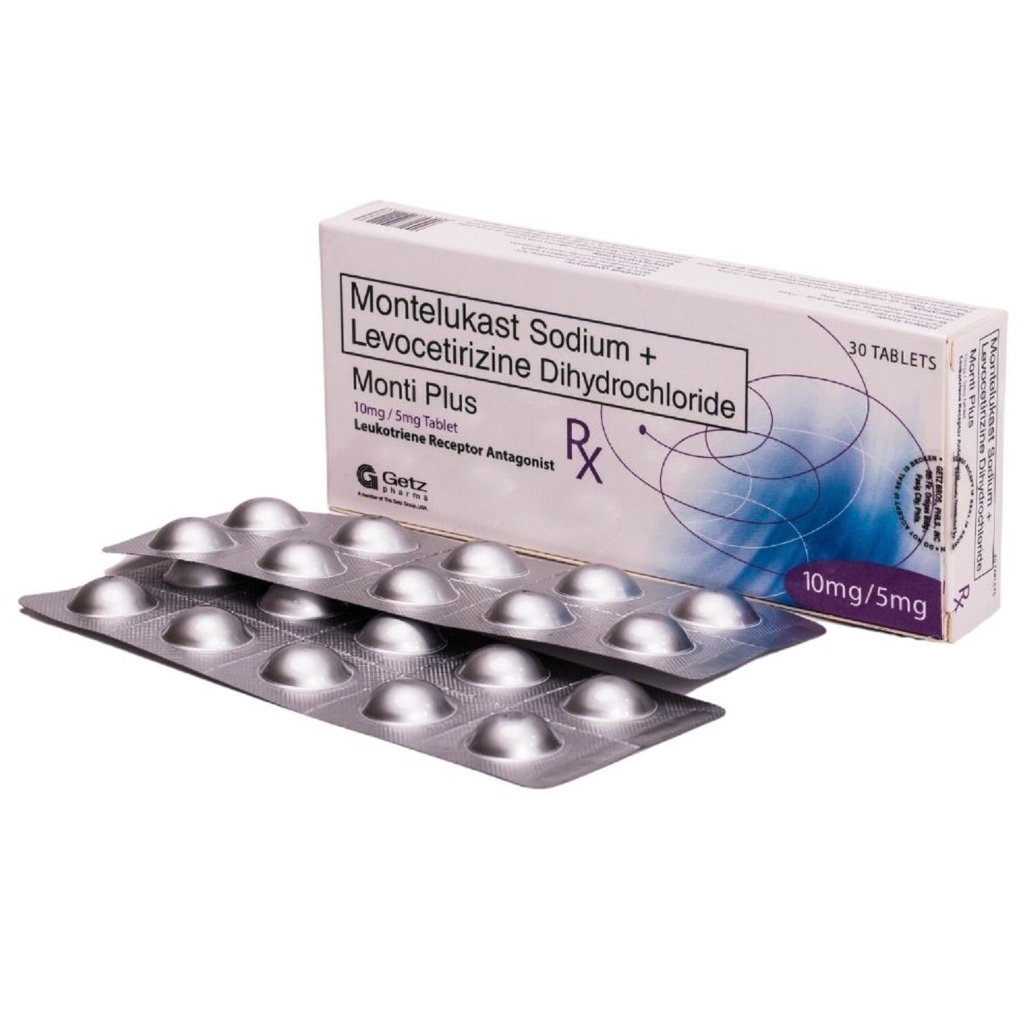 Montelukast + Levocetiricine 10MG/5MG 1 Tablet [PRESCRIPTION REQUIRED]