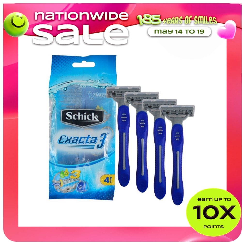 Exacta 3 Disposables 4pcs