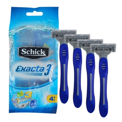 SCHICK - Exacta 3 Disposables 4pcs