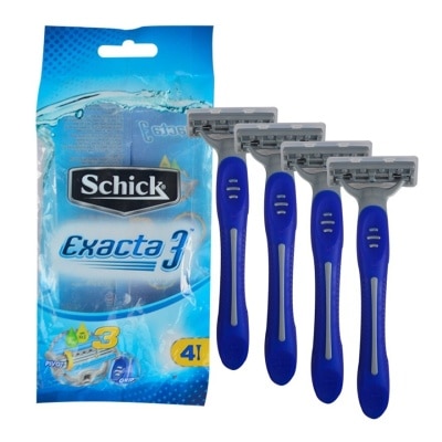 SCHICK Exacta 3 Disposables 4pcs