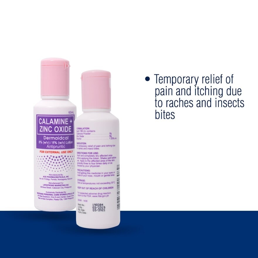 Calamine + Zinc Oxide 60ml