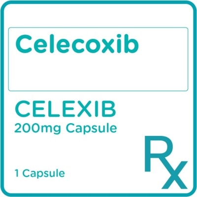 CELEXIB CELEXIB Celecoxib 200mg Sold Per Piece [PRESCRIPTION REQUIRED]