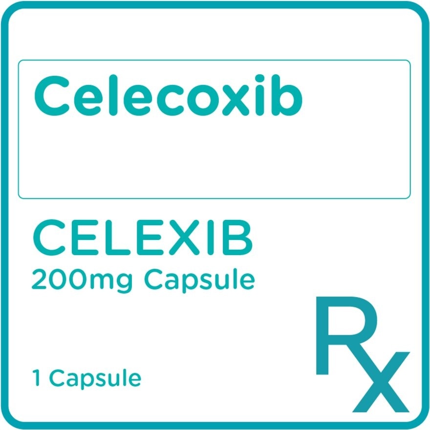 CELEXIB Celecoxib 200mg Sold Per Piece [PRESCRIPTION REQUIRED]