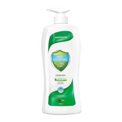 WATSONS Anti-bacterial Pine Cream Bath 1000ml