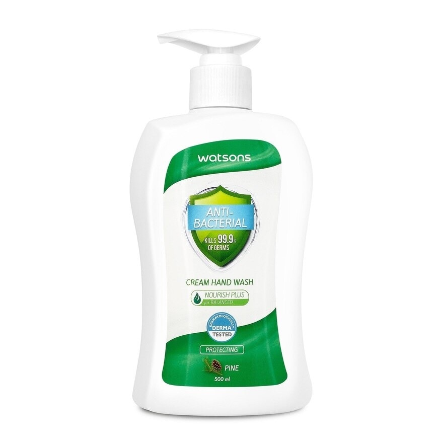 Anti-Bacterial Cream Hand Wash Pine Scent 500ml