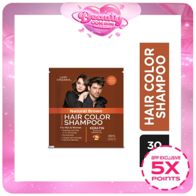 LUXE ORGANIX - Luxe Organix Hair Color Natural Brown 30ml