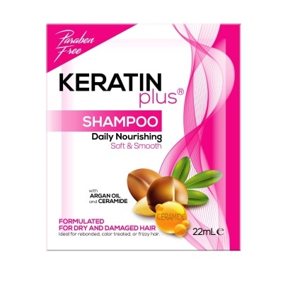 KERATIN PLUS Shampoo Daily Nourishing 22ML 6S