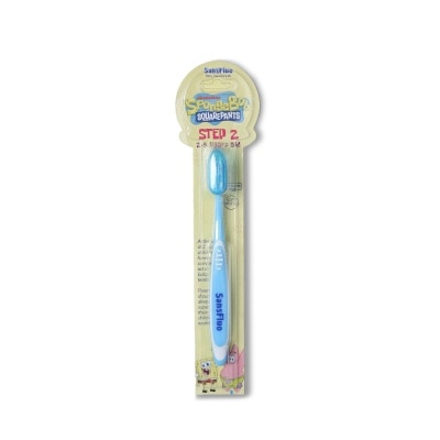 SANSFLUO Kids Toothbrush for 2-5 Years Old - Blue