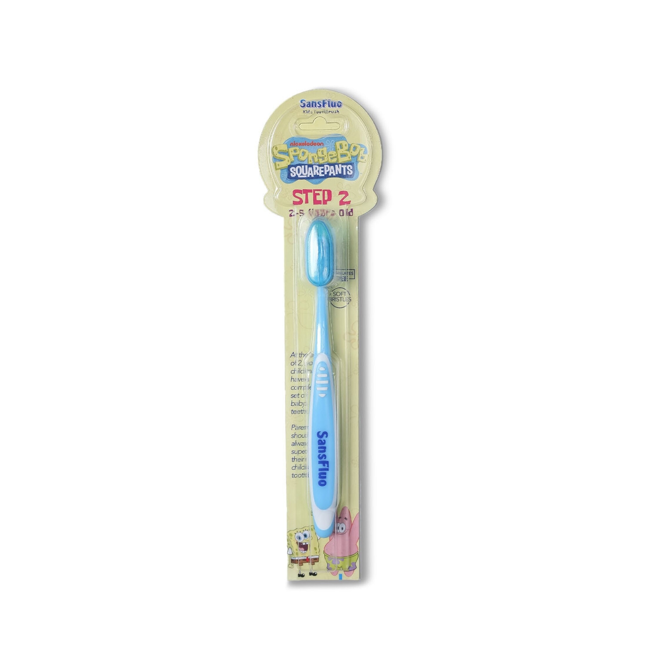 Kids Toothbrush for 2-5 Years Old - Blue