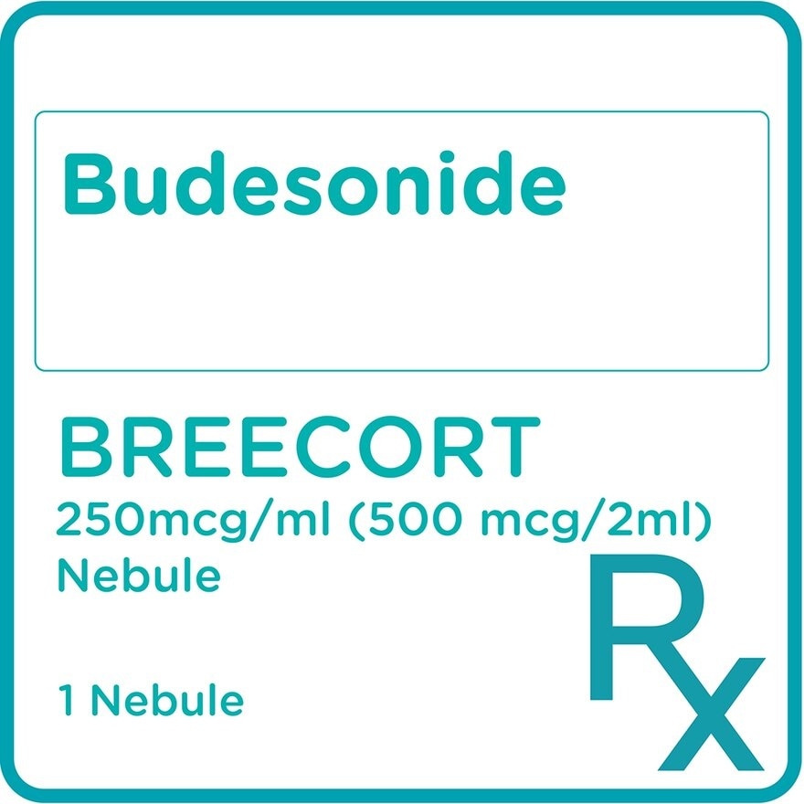 Budesonide 50mcg/ml (500mcg/2ml) 1 Nebule [PRESCRIPTION REQUIRED]