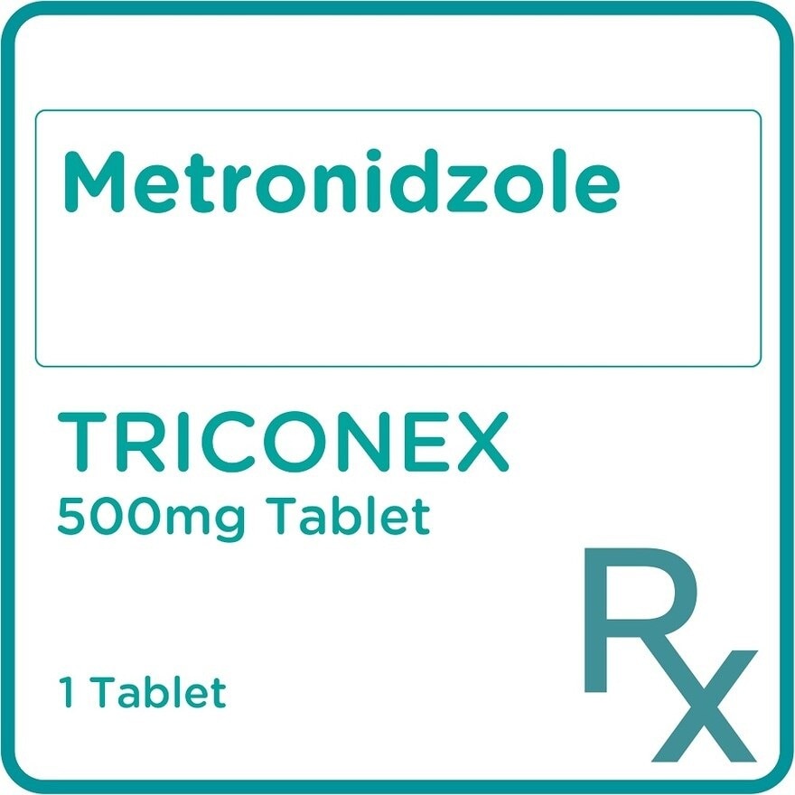 Metronidzole 500mg 1 Tablet [PRESCRIPTION REQUIRED]