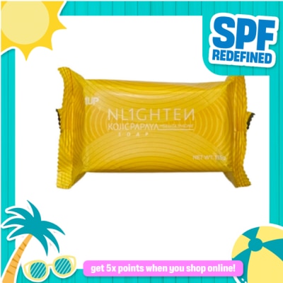 NLIGHTEN - Kojic Papaya Soap With Glutathione 135g