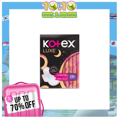 KOTEX Luxe Ultrathin Day N Night 28cm 8 pads