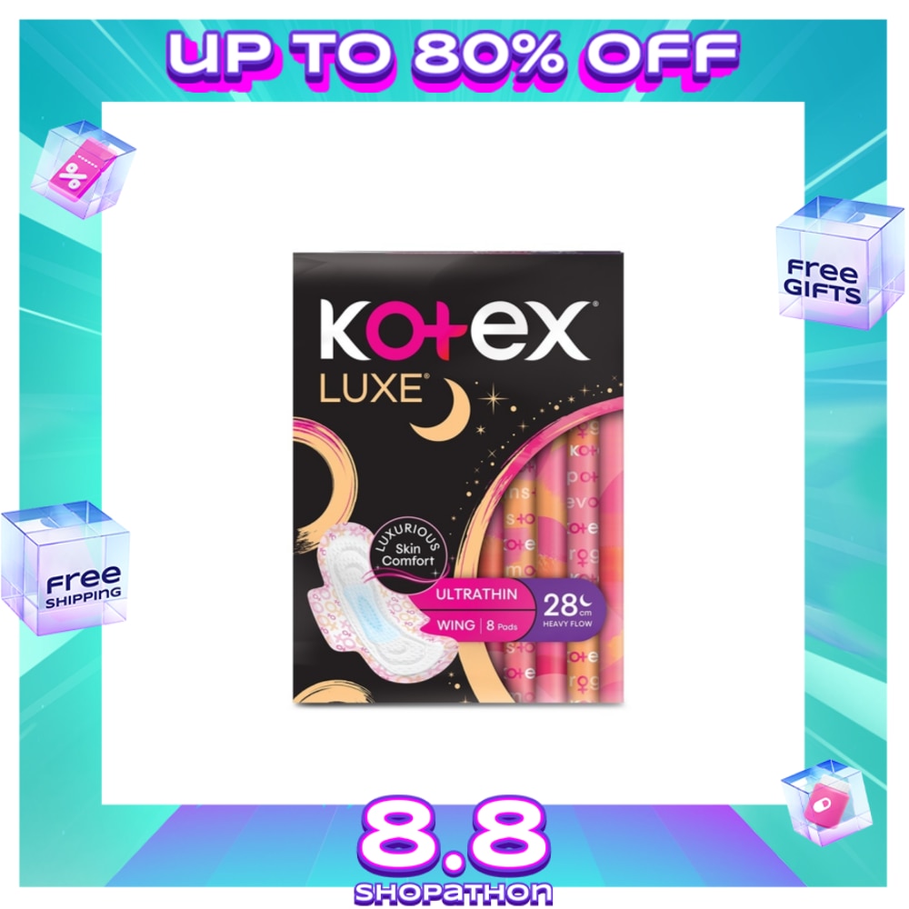 Luxe Ultrathin Day N Night 28cm 8 pads