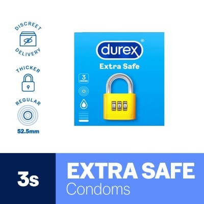 DUREX Condoms Extra Safe 3s