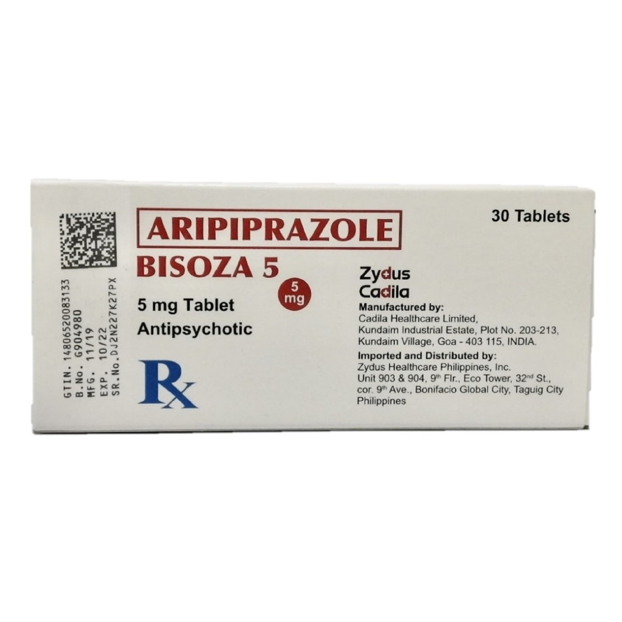 Aripiprazole 5Mg 1 Tablet [PRESCRIPTION REQUIRED]