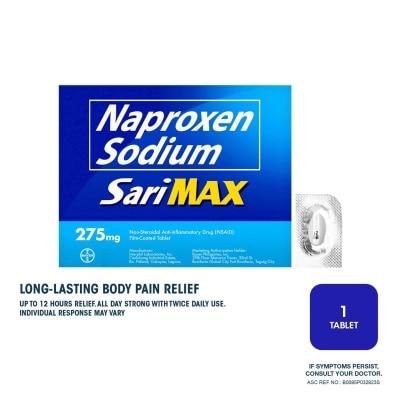 SARIMAX Naproxen Sodium 275mg 1 tablet