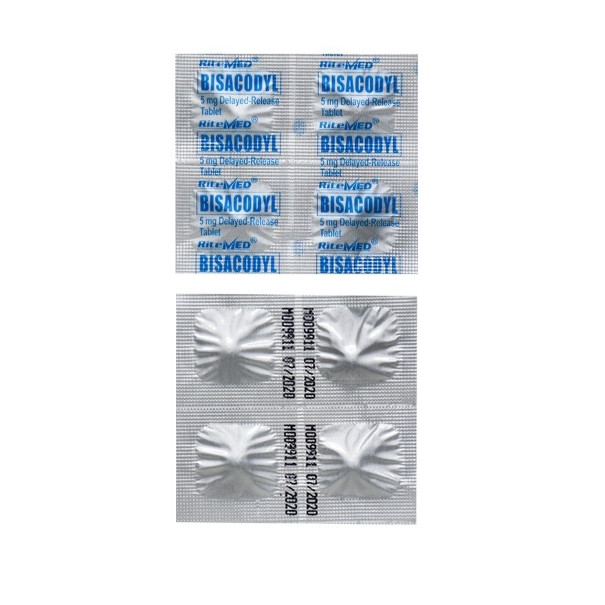 Bisacodyl 5mg Delayed-Release Tablets