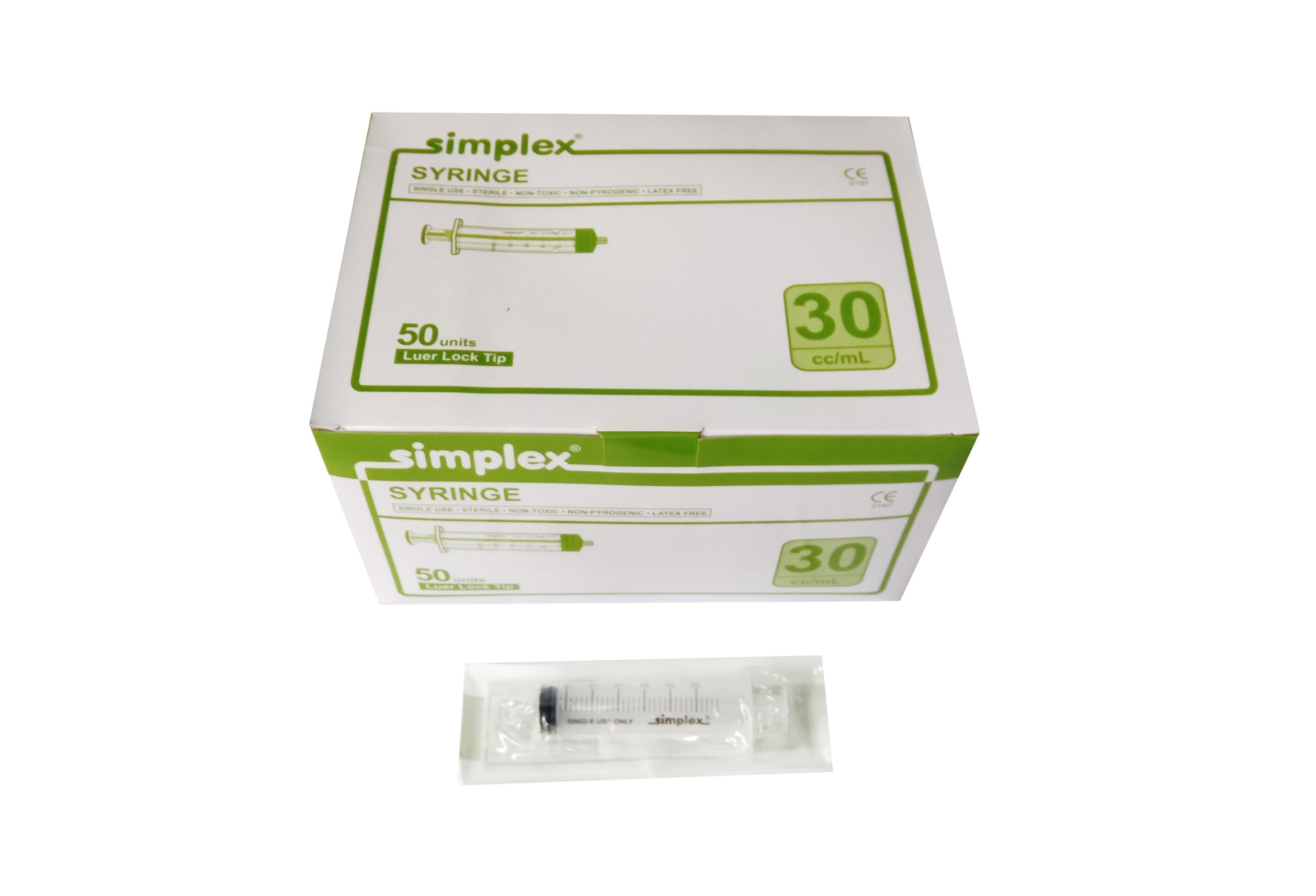 Disposable Syringe 30cc/ml 1 Syringe