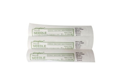 SIMPLEX Disposable Needle G22X1 1 Needle