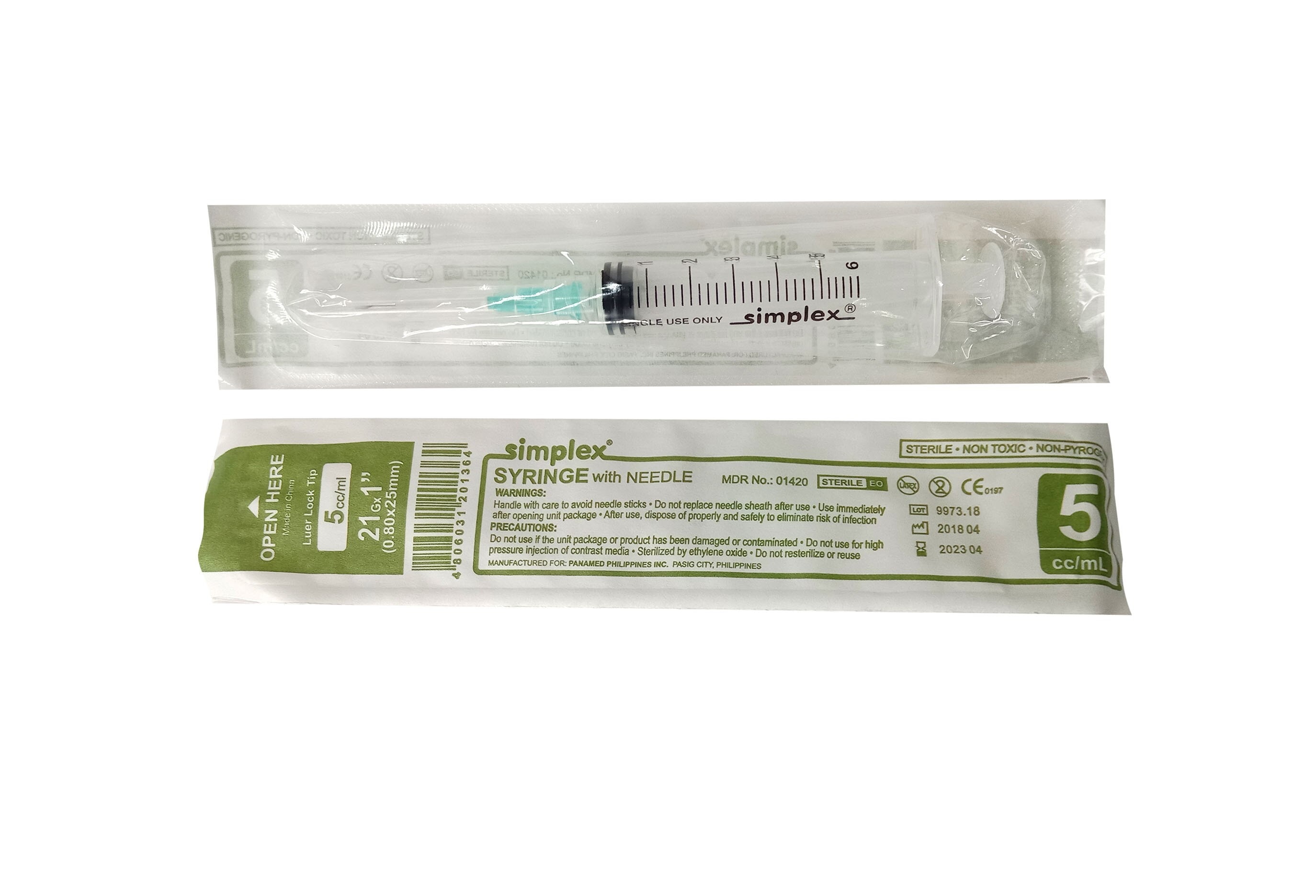 DSN 5Cc Ll G-21X1 1 Syringe with Needle