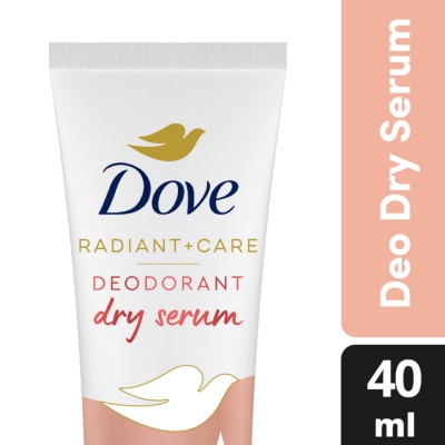 DOVE - Dove Radiant + Care Deodorant Dry Serum 3% Niacinamide 10x Vitamin C&E Dark Marks Reducer 40ml