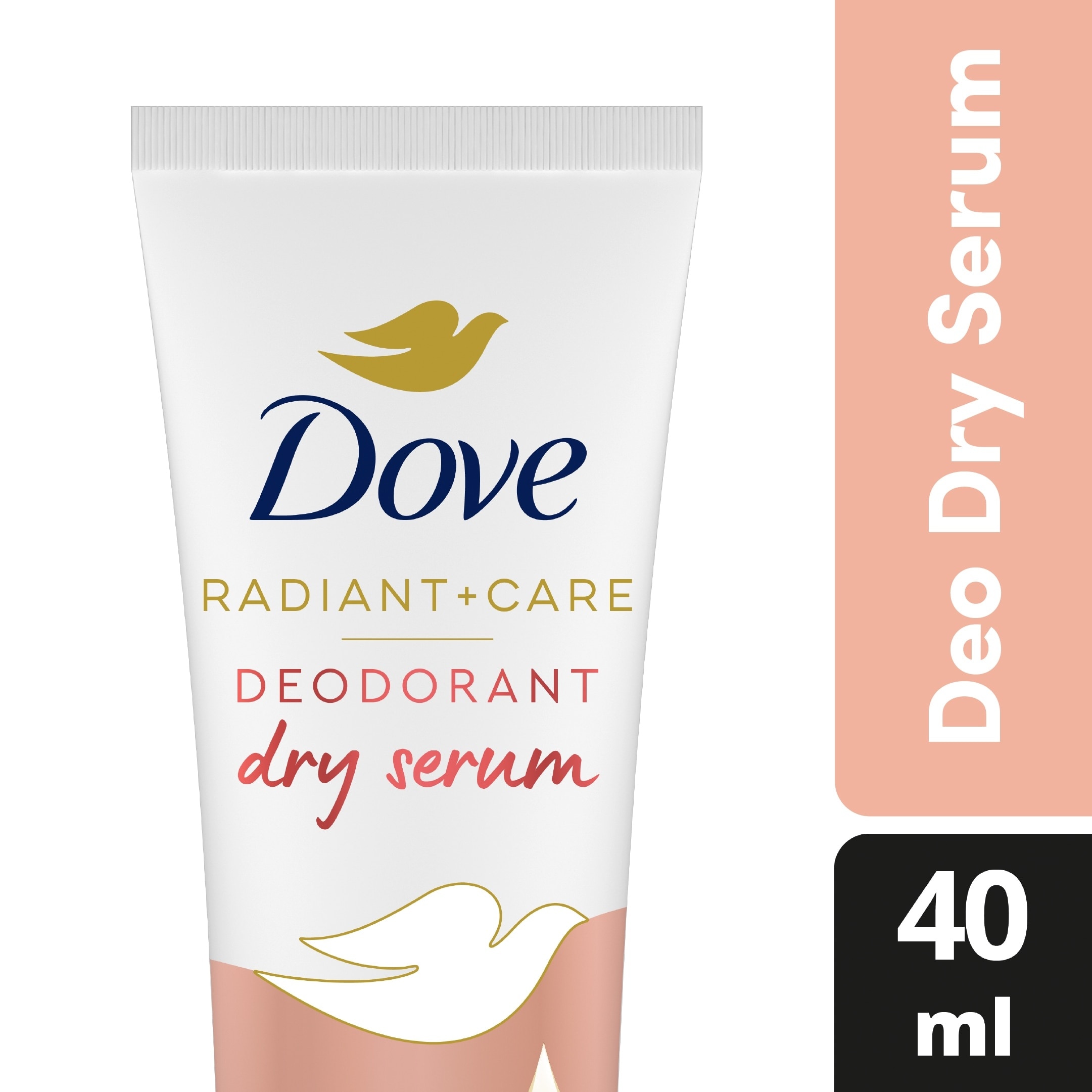 Dove Radiant + Care Deodorant Dry Serum 3% Niacinamide 10x Vitamin C&E Dark Marks Reducer 40ml