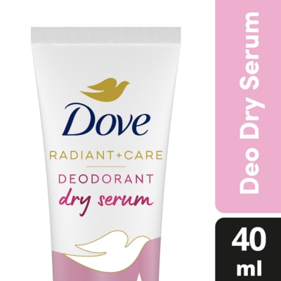 DOVE - Dove Radiant + Care Deodorant Dry Serum 3% Niacinamide 10x Collagen Deep Renew 40ml