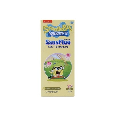 SANSFLUO Natural Kids Toothapaste Honey Dew Vanilla