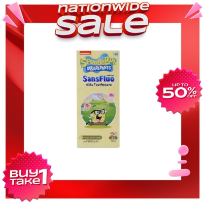 SANSFLUO Natural Kids Toothapaste Honey Dew Vanilla