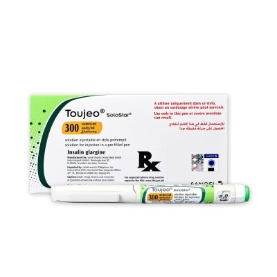 TOUJEO Insulin Glargine 300 units/ml [PRESCRIPTION REQUIRED] Available In Click & Collect Express Only