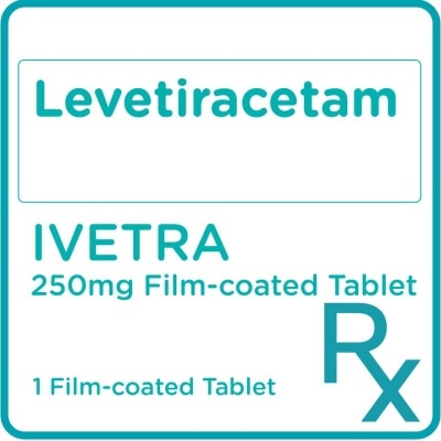 IVETRA Levetiracetam 250mg 1 Film-coated Tablet [PRESCRIPTION REQUIRED]