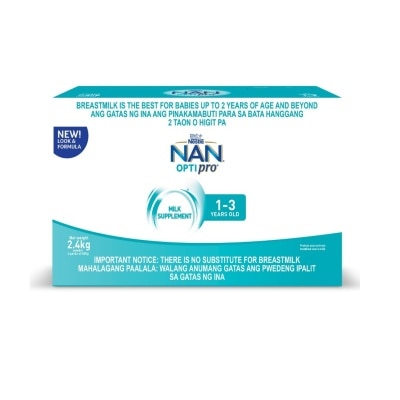 NAN OptiPro Three Milk Supplement For Children 1-3 Years Old 2.4kg